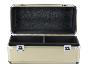 Rose Golden Aluminum Carrying Cases For Helicopter Drone Controller Case